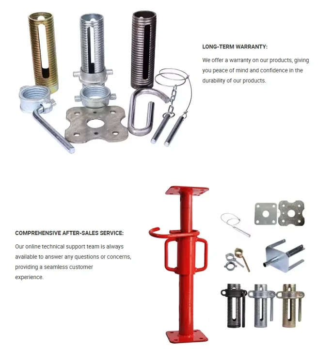 Steel prop accessories from the Nuohong product range