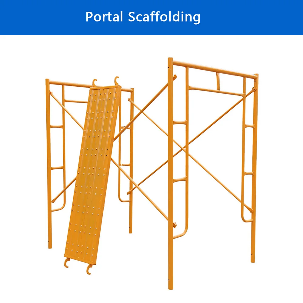 Portal scaffold product assembly