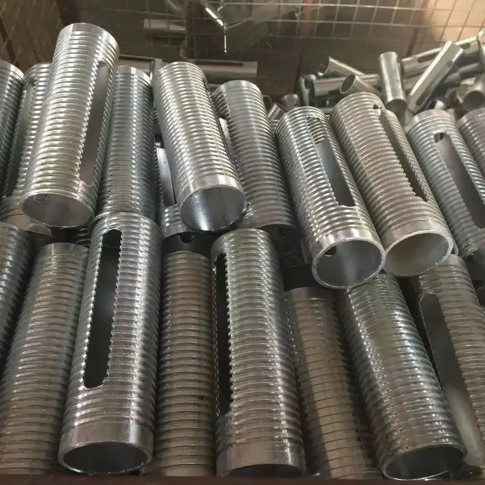 Sleeves ready for assembly