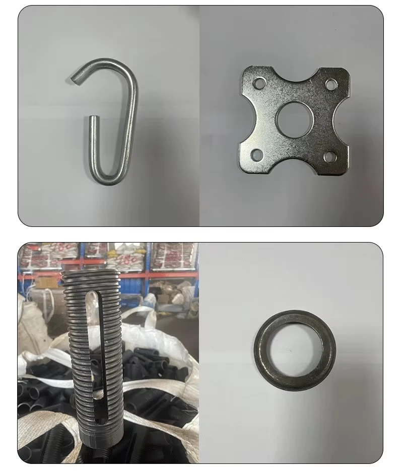 Support pins & base plates