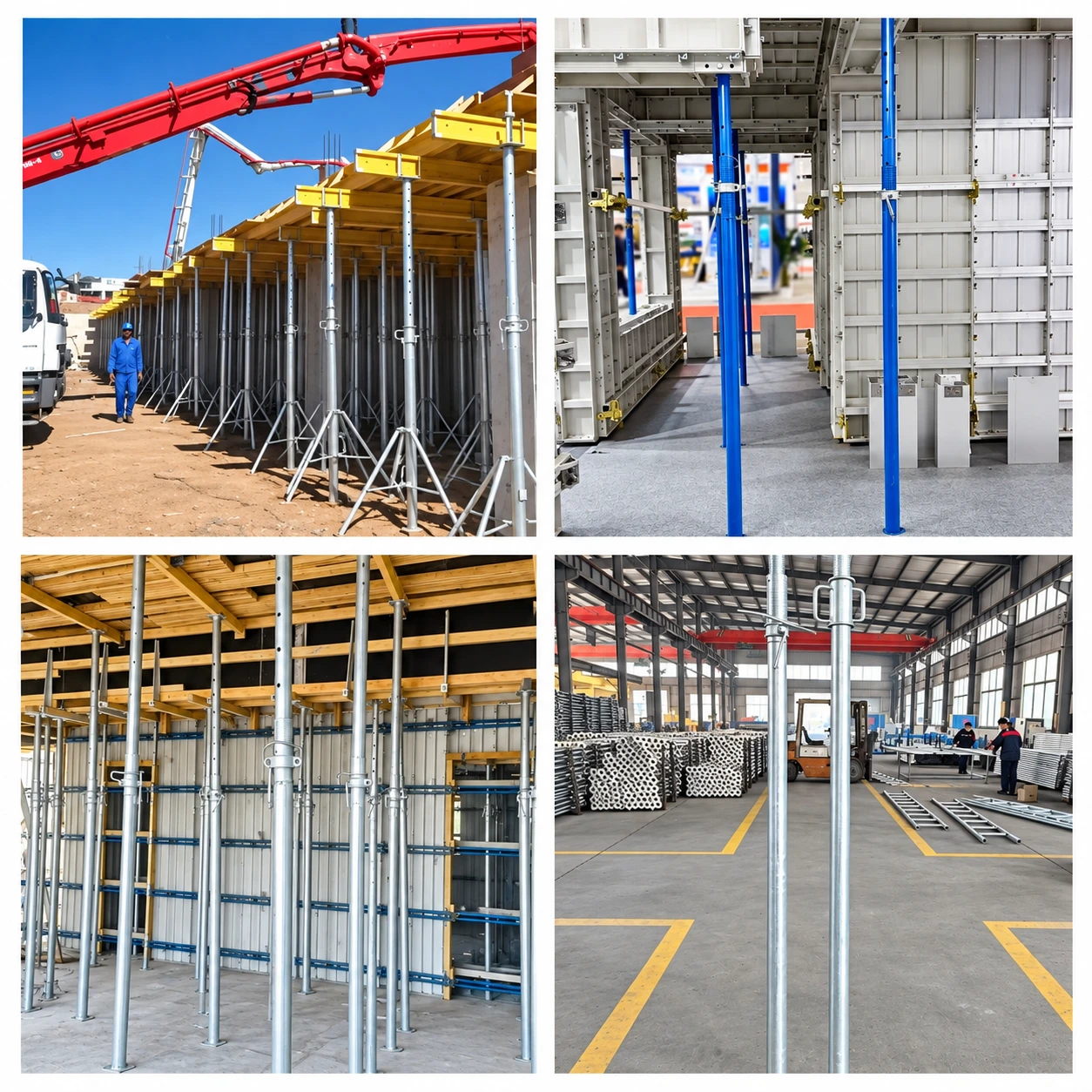 Formwork and shoring arrangements