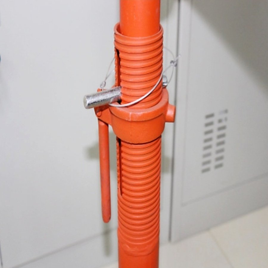 Orange threaded adjustment collar