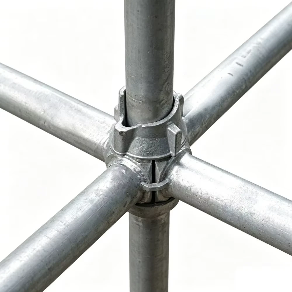 Cuplock · cup and blade connection