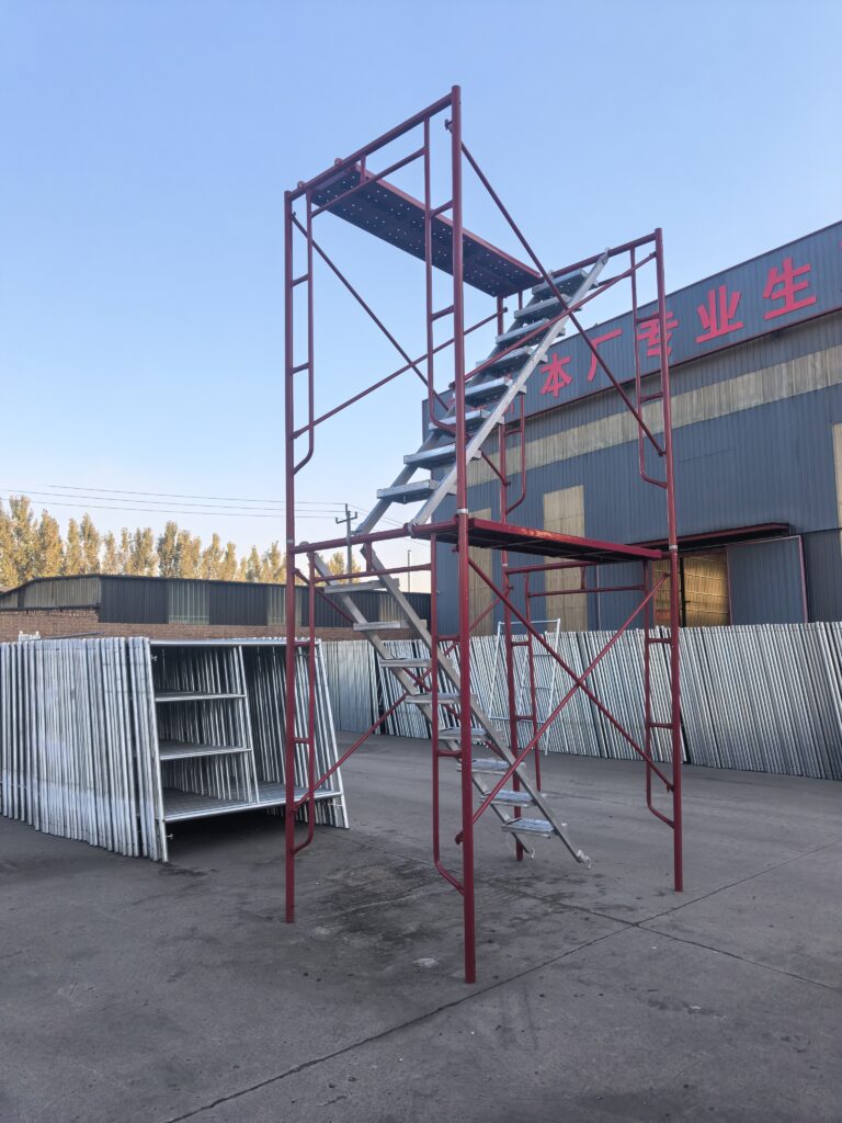Customized cuplock scaffolding system manufactured with premium high strength Q235 steel